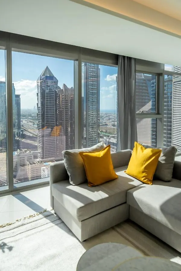 Magical Apartment With Rooftop Pool & Burj Khalifa View ドバイ
